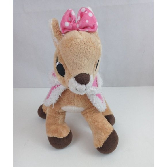 Dan Dee Rudolph The Red Nosed Reindeer Clarice 14" Collectible Plush Rare - Picture 2 of 7